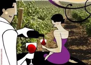 En otoño, vendimia en familia