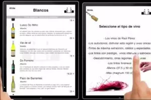 El vino, a través del iPad