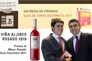 Viña Aljibes recibe el galardón al `Mejor Rosado del 2011´ por la Guía de Vinos Gourmets