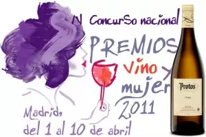 Protos verdejo 2010 obtiene el Premio Diamante en los premios Vino y Mujer 2011