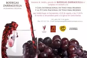 Sacramenia celebra el sábado su Cata Nacional de Vino exclusiva para mujeres