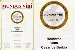 Hombros 2008, un Bierzo Medalla de Oro en Mundus Vini 2011