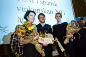 Los sumilleres suecos ganadores del X Concurso de Conocimientos sobre Vinos Españoles