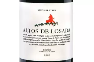Altos de Losada 2008 estrena imagen en los premios Verema
