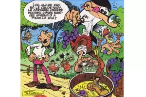 El cómic y las historietas beben del vino