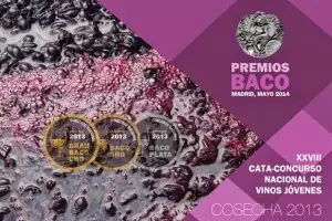 Lista de vinos con premio en los Premios Baco 2014