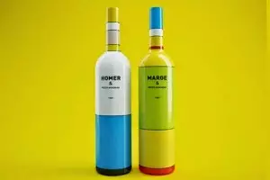 Lanzan vino con sabor a Los Simpson