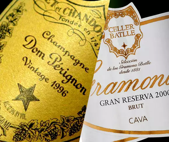 Champagne y cava, similitudes y diferencias