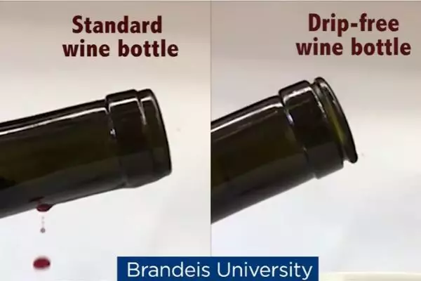 Un científico inventa la botella de vino que no gotea tras servir
