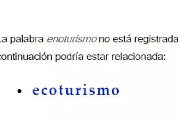 La RAE incluirá ‘enoturismo’ en la nueva versión del diccionario