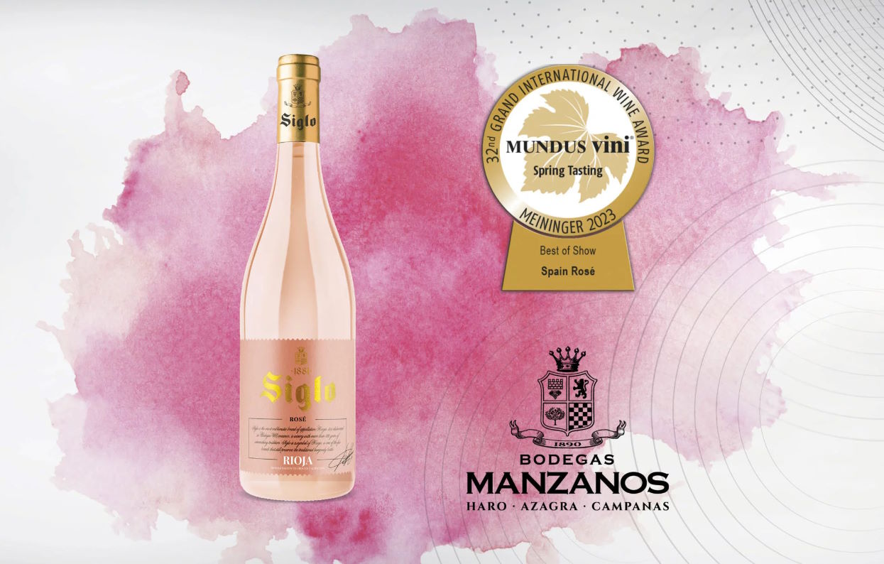 Siglo Rosé es galardonado como el mejor vino rosado de España